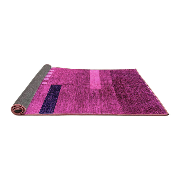 Sideview of Abstract Pink Modern Rug, abs1907pnk