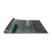 Sideview of Abstract Light Blue Modern Rug, abs1907lblu