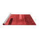 Modern Red Washable Rugs