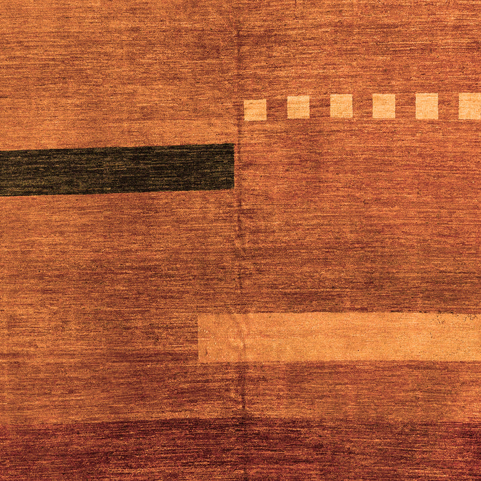 Machine Washable Abstract Orange Modern Area Rugs, wshabs1907org