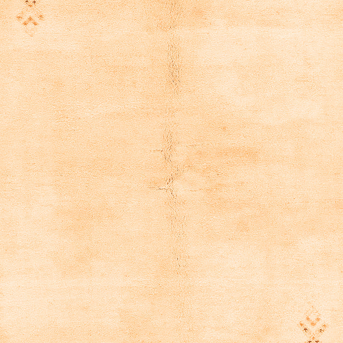 Solid Orange Modern Rug, abs1908org