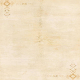 Square Machine Washable Abstract Khaki Gold Rug, wshabs1908