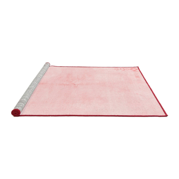 Modern Red Washable Rugs