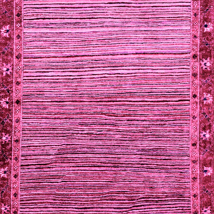 Machine Washable Abstract Pink Modern Rug, wshabs1909pnk
