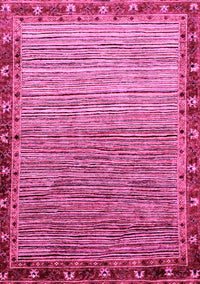 Abstract Pink Modern Rug, abs1909pnk