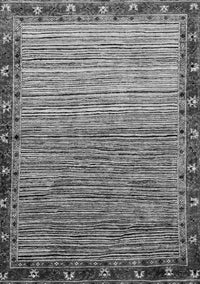 Abstract Gray Modern Rug, abs1909gry