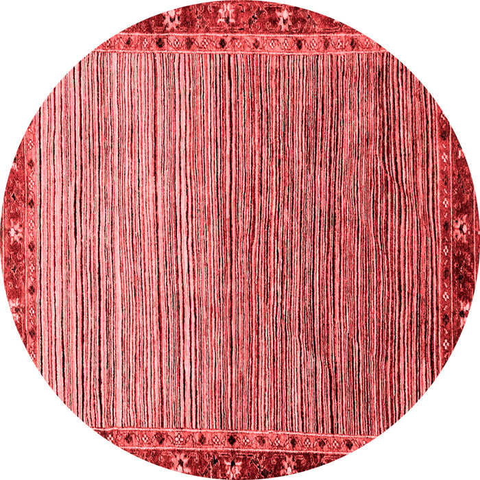 Machine Washable Abstract Red Modern Rug, wshabs1909red
