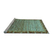 Sideview of Machine Washable Abstract Light Blue Modern Rug, wshabs1909lblu