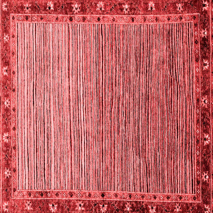 Machine Washable Abstract Red Modern Rug, wshabs1909red