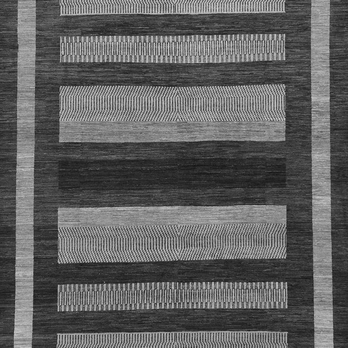 Machine Washable Abstract Gray Modern Rug, wshabs190gry