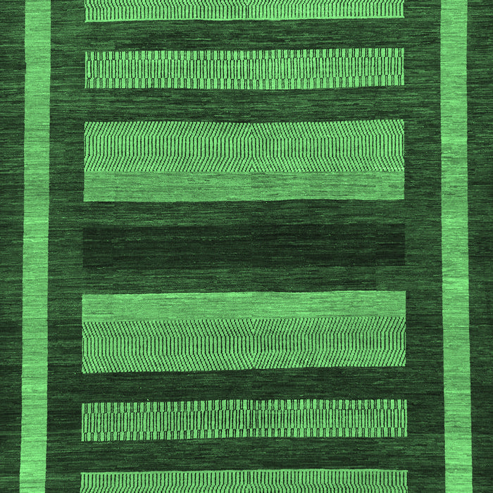 Abstract Emerald Green Modern Rug, abs190emgrn