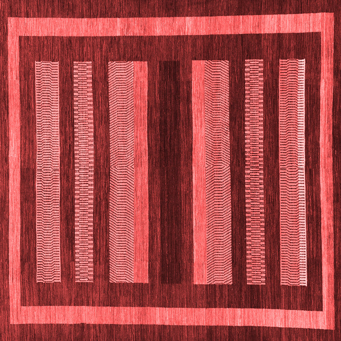 Machine Washable Abstract Red Modern Rug, wshabs190red