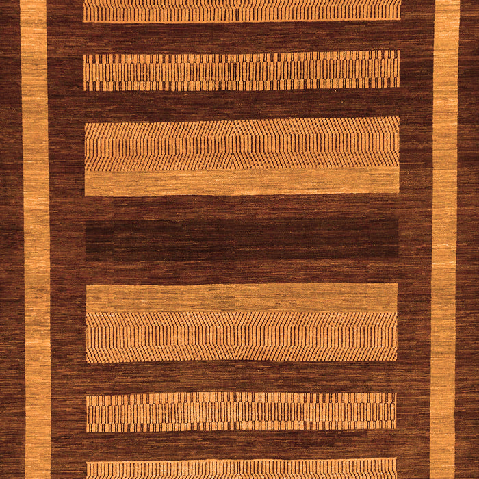 Abstract Orange Modern Rug, abs190org