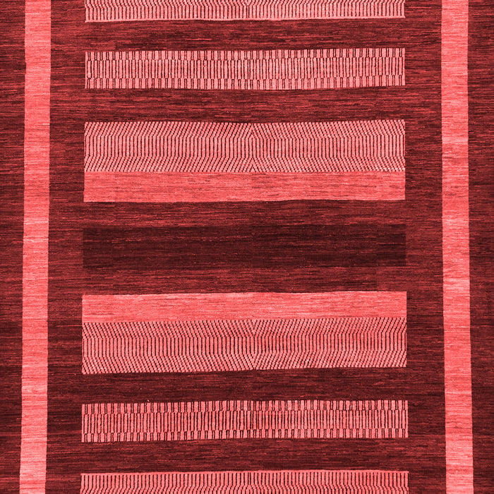 Machine Washable Abstract Red Modern Rug, wshabs190red