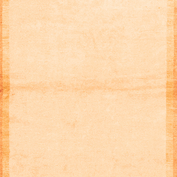 Machine Washable Solid Orange Modern Area Rugs, wshabs1910org