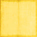 Square Solid Yellow Modern Rug, abs1910yw