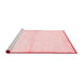 Modern Red Washable Rugs