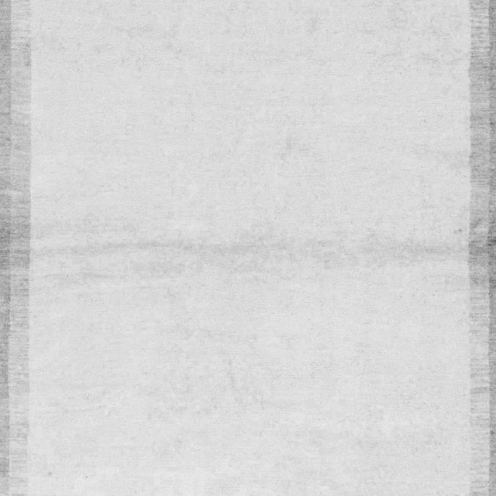 Machine Washable Solid Gray Modern Rug, wshabs1910gry