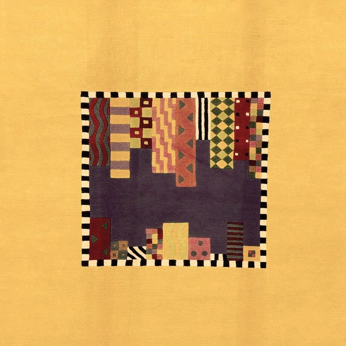 Abstract Brown Modern Rug, abs1911brn