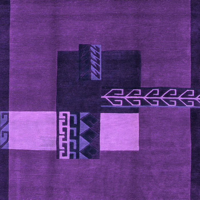 Abstract Purple Modern Rug, abs1912pur