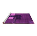 Sideview of Machine Washable Abstract Pink Modern Rug, wshabs1912pnk