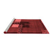 Modern Red Washable Rugs