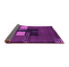 Sideview of Abstract Pink Modern Rug, abs1912pnk