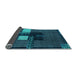 Sideview of Abstract Light Blue Modern Rug, abs1912lblu