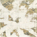 Square Abstract Champagne Beige Modern Rug, abs1913