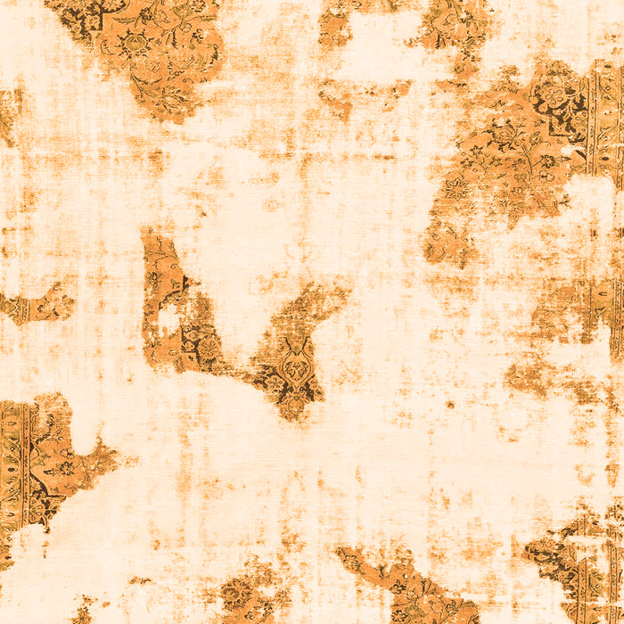 Machine Washable Abstract Orange Modern Area Rugs, wshabs1913org