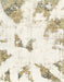 Abstract Champagne Beige Modern Rug, abs1913