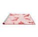 Modern Red Washable Rugs