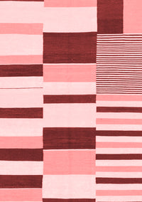 Abstract Red Modern Rug, abs1914red