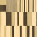 Square Abstract Brown Modern Rug, abs1914brn