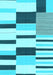 Machine Washable Abstract Light Blue Modern Rug, wshabs1914lblu