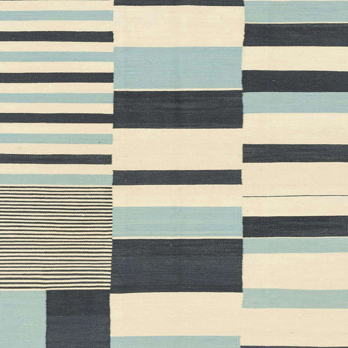 Square Abstract Vanilla Gold Modern Rug, abs1914