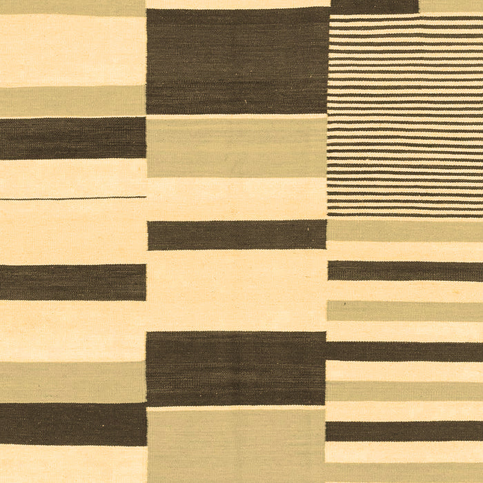 Machine Washable Abstract Brown Modern Rug, wshabs1914brn