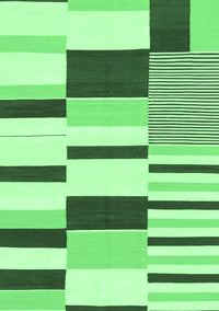 Abstract Emerald Green Modern Rug, abs1914emgrn