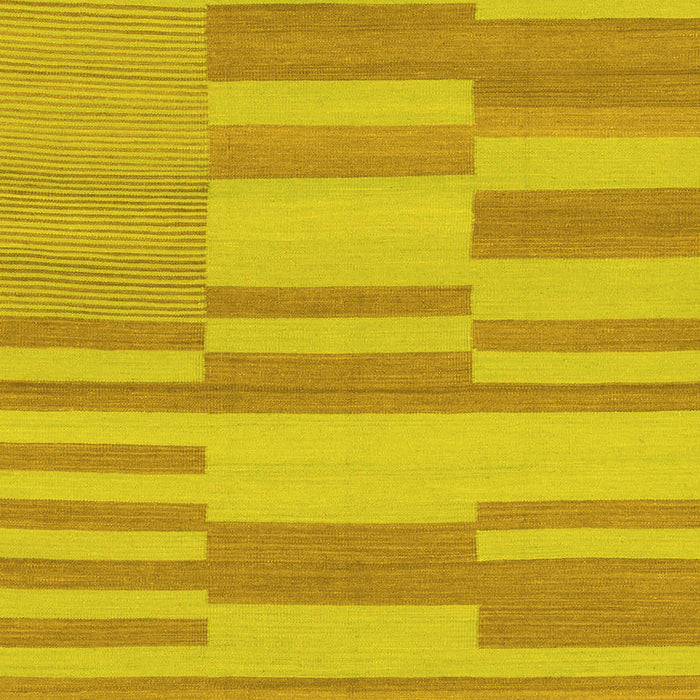 Machine Washable Abstract Yellow Modern Rug, wshabs1915yw