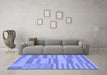 Machine Washable Abstract Blue Modern Rug in a Living Room, wshabs1915blu