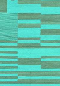 Abstract Turquoise Modern Rug, abs1915turq