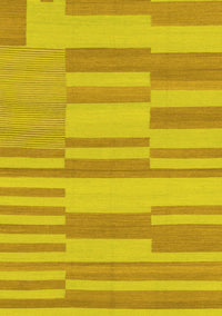 Abstract Yellow Modern Rug, abs1915yw