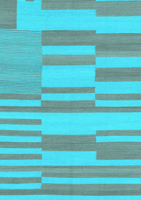 Abstract Light Blue Modern Rug, abs1915lblu