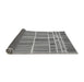 Sideview of Abstract Gray Modern Rug, abs1916gry