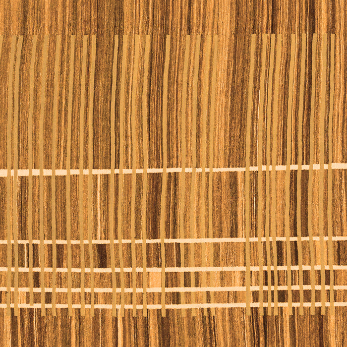 Square Machine Washable Abstract Orange Modern Area Rugs, wshabs1916org