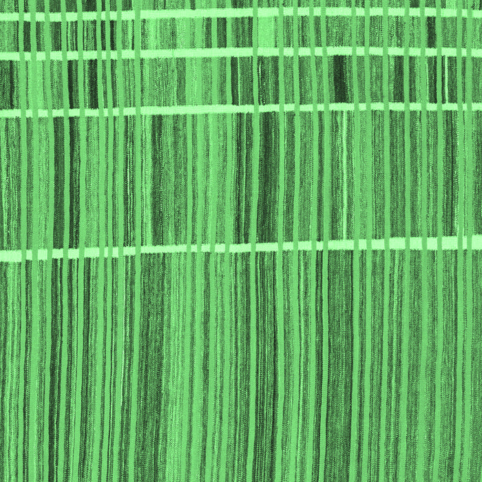 Machine Washable Abstract Emerald Green Modern Area Rugs, wshabs1916emgrn