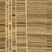 Square Abstract Brown Modern Rug, abs1916brn