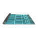 Sideview of Abstract Light Blue Modern Rug, abs1916lblu