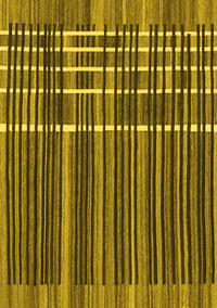 Abstract Yellow Modern Rug, abs1917yw