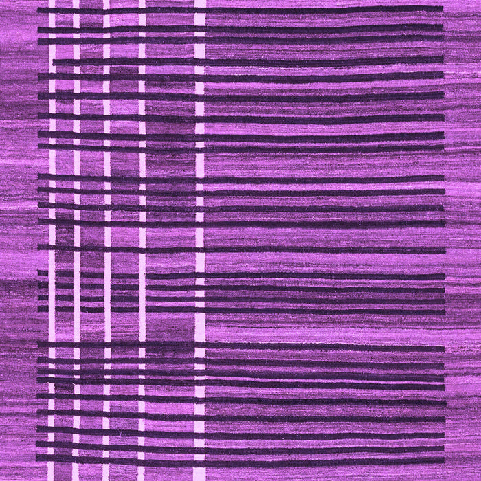 Square Machine Washable Abstract Purple Modern Area Rugs, wshabs1917pur